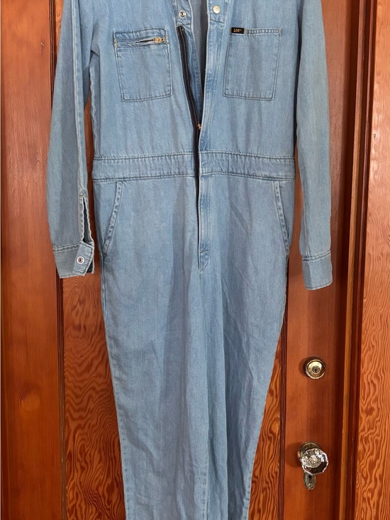 Free People Pants - Free People x Lee Union-Alls Denim Boilersuit Jumpsuit M NWT